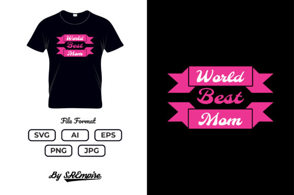 Mother s Day Typography T-shirt - 08 Graphics Print Templates