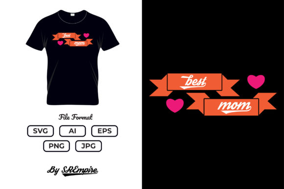 Mother s Day Typography T-shirt - 16 Graphics and Print Templates