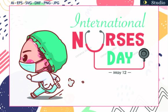 Nurse Run Icons: Graphics for Branding