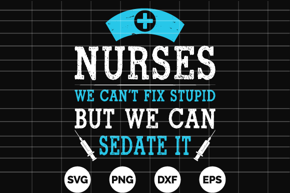 Nurse T-Shirt Design: Graphics & Print Templates