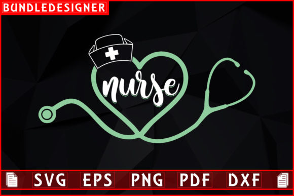 Nurse T-shirt Design Svg Printable Graphics and Print Templates
