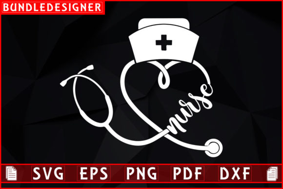 Nurse T-shirt Design Svg Sublimation Graphics