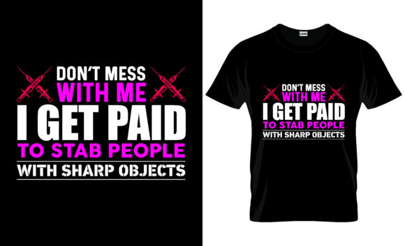Nurse T-Shirt Vector Graphic 12: Print Templates & Graphics