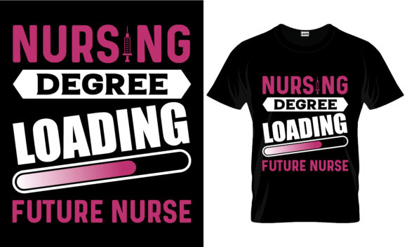 Nurse T-Shirt Vector: Graphics & Print Templates