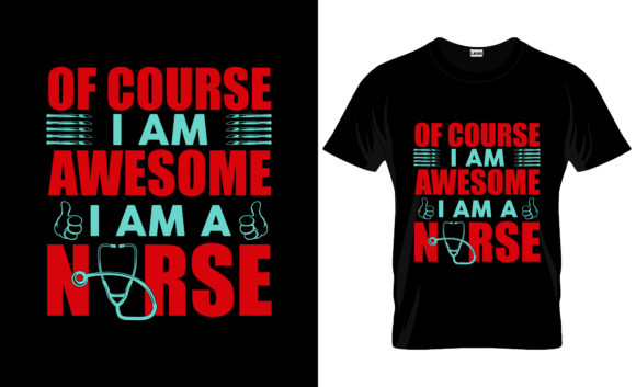 Reviewing Nurse T-Shirt Design Vector Graphic 23